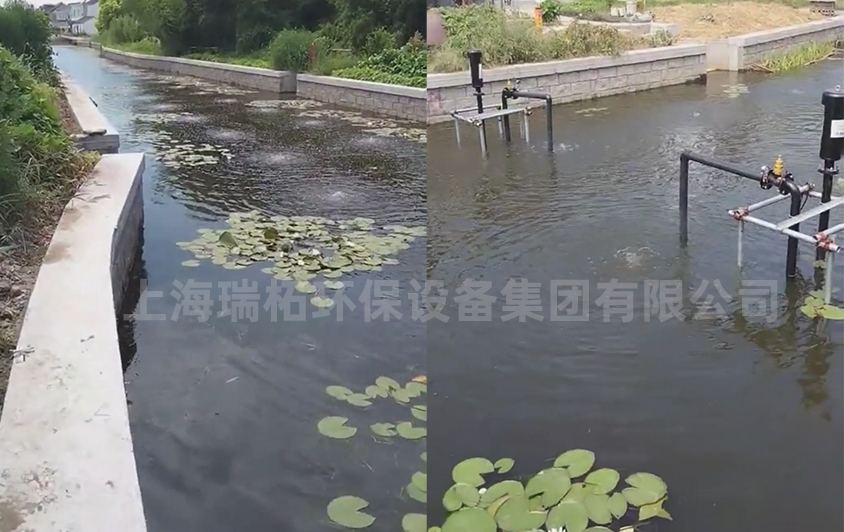 河道雙排曝氣工程案例 河道雙排曝氣工程案例